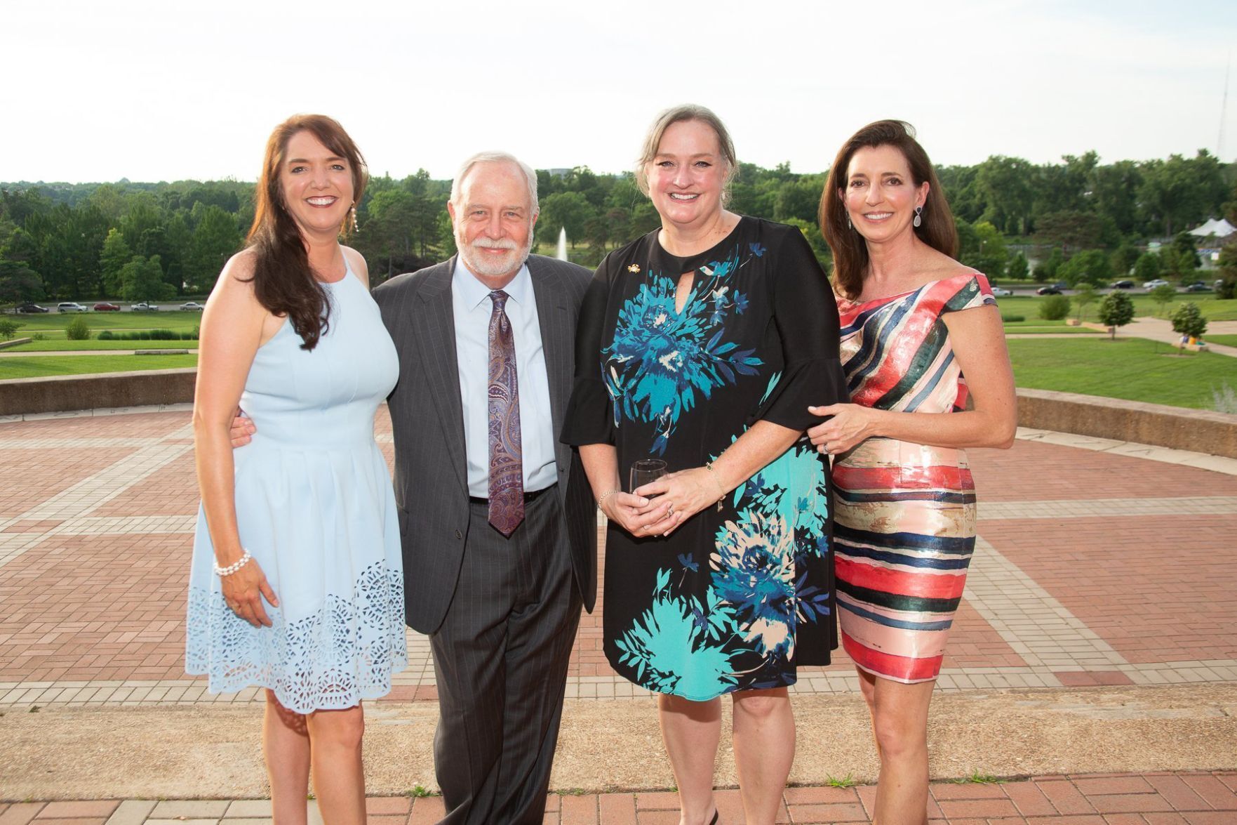 Joanna and Raymond Jones, HonoreeMichael Rea, Erin Eberhard, Eileen Cole